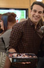 KATHERINE MCNAMARA at Pop-up Santa Surprise to Meet Author Cassandra Clare in New York 12/05/2015