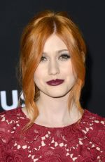 KATHERINE MCNAMARA at Snerovus Tyler Oakley Premiere in Westwood 12/10/2015
