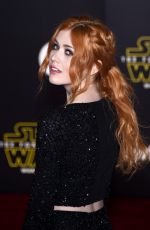 KATHERINE MCNAMARA at Star Wars: Episode VII - The Force Awakens Premiere in Hollywood 12/14/2015