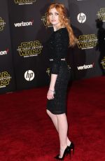 KATHERINE MCNAMARA at Star Wars: Episode VII - The Force Awakens Premiere in Hollywood 12/14/2015