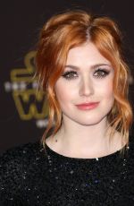 KATHERINE MCNAMARA at Star Wars: Episode VII - The Force Awakens Premiere in Hollywood 12/14/2015