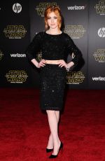 KATHERINE MCNAMARA at Star Wars: Episode VII - The Force Awakens Premiere in Hollywood 12/14/2015