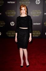 KATHERINE MCNAMARA at Star Wars: Episode VII - The Force Awakens Premiere in Hollywood 12/14/2015