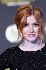 KATHERINE MCNAMARA at Star Wars: Episode VII - The Force Awakens Premiere in Hollywood 12/14/2015