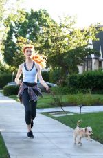 KATHERINE MCNAMARA Working Out in Los Angeles 12/01/2015
