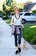 KATHERINE MCNAMARA Working Out in Los Angeles 12/01/2015