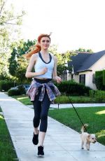 KATHERINE MCNAMARA Working Out in Los Angeles 12/01/2015