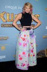 KATHLEEN ROSE PERKINS at Cirque Du Soleil’s Kurious-Cabinet of Curiosites Opening Night in Los Angeles 12/09/2015