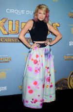 KATHLEEN ROSE PERKINS at Cirque Du Soleil’s Kurious-Cabinet of Curiosites Opening Night in Los Angeles 12/09/2015
