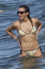 KATIE CASSIDY in Bikini on the Beach in Miami 11/29/2015