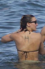 KATIE CASSIDY in Bikini on the Beach in Miami 11/29/2015