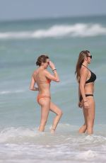 KATIE CASSIDY in Bikini on the Beach in Miami 12/22/2015
