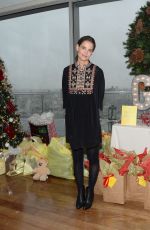 KATIE HOLMES at Glad To Give Event in New York 12/01/2015