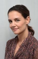 KATIE HOLMES at Her Alterna Haircare Line Promotion in New York 12/14/2015