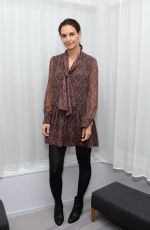 KATIE HOLMES at Her Alterna Haircare Line Promotion in New York 12/14/2015