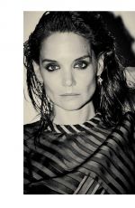 KATIE HOLMES in Ocean Drive Magazine, December 2015 Issue