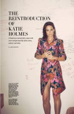 KATIE HOLMES in Ocean Drive Magazine, December 2015 Issue