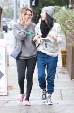 KEEY CUOCO Leaves the Marmalade Cafe in Los Angeles 12/22/2015