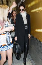 KEHDALL JENNER Arrives at Heathrow Airport in London 12/06/2015