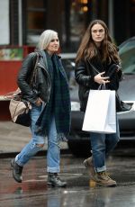 KEIRA KNIGHTLEY Leaves Dimes Restaurant in New York 12/22/2015