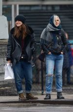 KEIRA KNIGHTLEY Leaves Dimes Restaurant in New York 12/22/2015