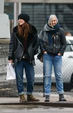KEIRA KNIGHTLEY Leaves Dimes Restaurant in New York 12/22/2015