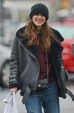 KEIRA KNIGHTLEY Leaves Dimes Restaurant in New York 12/22/2015