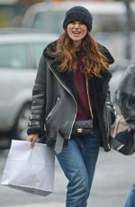 KEIRA KNIGHTLEY Leaves Dimes Restaurant in New York 12/22/2015