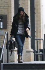 KEIRA KNIGHTLEY Leaves Her Apartment in New York 12/30/2015