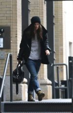 KEIRA KNIGHTLEY Leaves Her Apartment in New York 12/30/2015