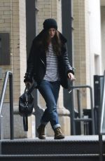 KEIRA KNIGHTLEY Leaves Her Apartment in New York 12/30/2015
