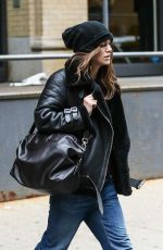 KEIRA KNIGHTLEY Out and About in New York 12/26/2015