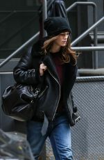 KEIRA KNIGHTLEY Out and About in New York 12/26/2015
