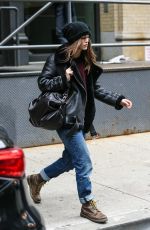 KEIRA KNIGHTLEY Out and About in New York 12/26/2015