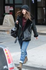 KEIRA KNIGHTLEY Out and About in New York 12/26/2015