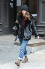 KEIRA KNIGHTLEY Out and About in New York 12/26/2015