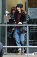KEIRA KNIGHTLEY Out and About in New York 12/26/2015