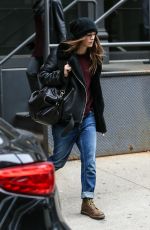 KEIRA KNIGHTLEY Out and About in New York 12/26/2015