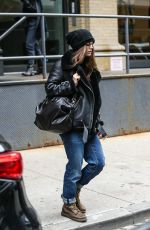 KEIRA KNIGHTLEY Out and About in New York 12/26/2015