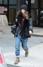 KEIRA KNIGHTLEY Out and About in New York 12/26/2015