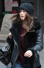 KEIRA KNIGHTLEY Out and About in New York 12/26/2015