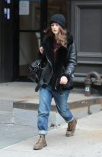 KEIRA KNIGHTLEY Out and About in New York 12/26/2015