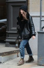 KEIRA KNIGHTLEY Out and About in New York 12/26/2015