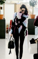 KENDALL JENNER at Heathrow Airport in London 12/08/2015