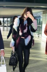 KENDALL JENNER at Heathrow Airport in London 12/08/2015