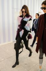 KENDALL JENNER at Heathrow Airport in London 12/08/2015