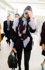 KENDALL JENNER at Heathrow Airport in London 12/08/2015