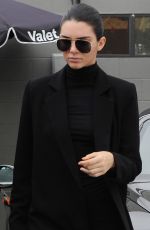 KENDALL JENNER Leaves Barney