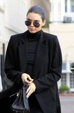 KENDALL JENNER Leaves Barney