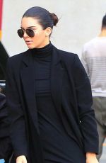 KENDALL JENNER Leaves Barney